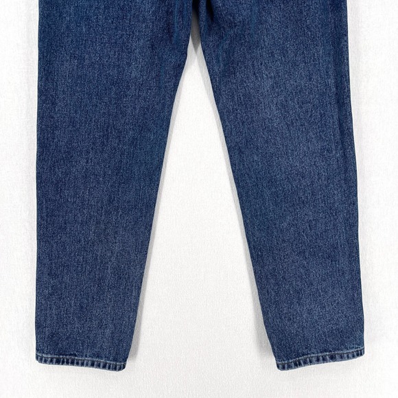 VINTAGE GAP Jeans Womens 27 28 Blue Loose Fit High Rise Rigid Medium wash Y2K - Picture 6 of 14